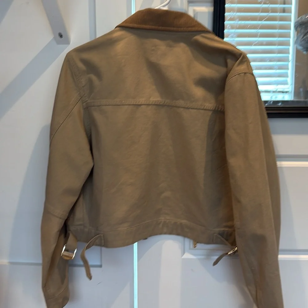 TNA Aritzia Women's contrast collar Jacket - Picture 4 of 4